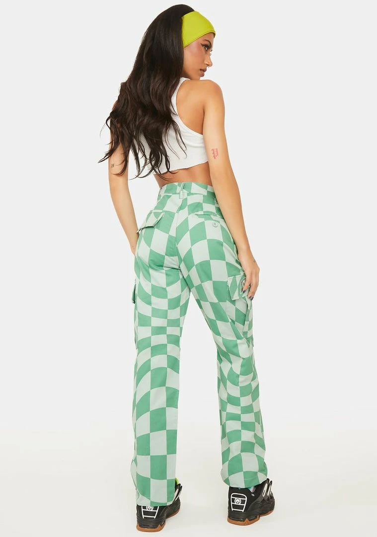 Best Pirce ๐ RIPNDIP Checked Cargo Pants ๐ 6 RIPNDIP Checked Cargo Pants