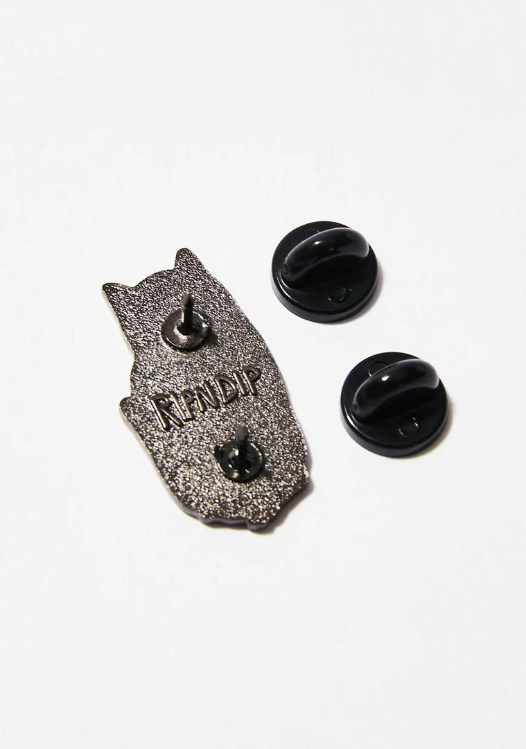 Promo 😉 RIPNDIP DGAF Lord Nermal Pin Pins & Patches 👏 6 RIPNDIP DGAF Lord Nermal Pin Pins & Patches