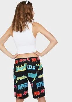 Budget 🔔 RIPNDIP Rock & Nerm Swim Shorts Bottoms 🔥 9 RIPNDIP Rock & Nerm Swim Shorts Bottoms