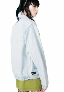 RIPNDIP Stop Being A Pussy Denim Jacket Outerwear