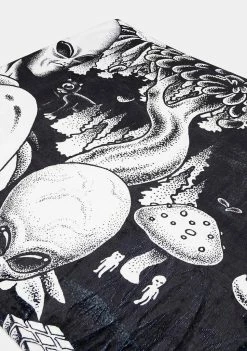 RIPNDIP Dark Twisted Fantasy Fleece Blanket Throws