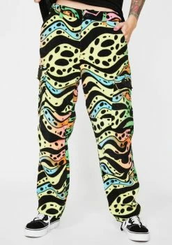 RIPNDIP Bottoms Ripple Fleece Cargo Sweatpants