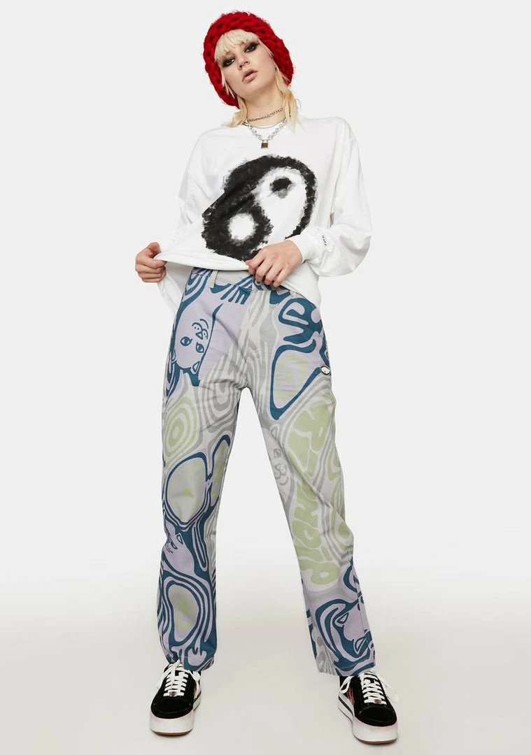 Cheapest ๐ RIPNDIP Hypnotic Twill Pants Bottoms ๐ 5 RIPNDIP Hypnotic Twill Pants Bottoms