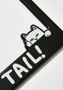 RIPNDIP Midnight Tailgate License Plate Frame