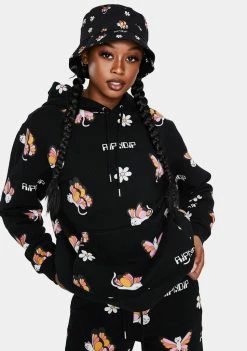 RIPNDIP Black Butterfly Hoodie Tops