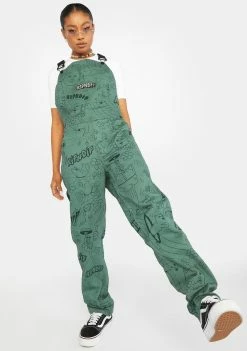 RIPNDIP Jumpsuits & Rompers Scribble Up Overalls