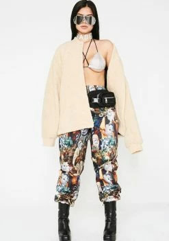 RIPNDIP Outerwear Pill Sherpa Varsity Jacket