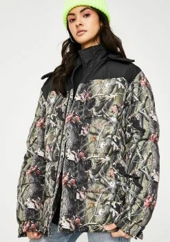 RIPNDIP Nerm N' Jerm Tree Camo Puffer Jacket