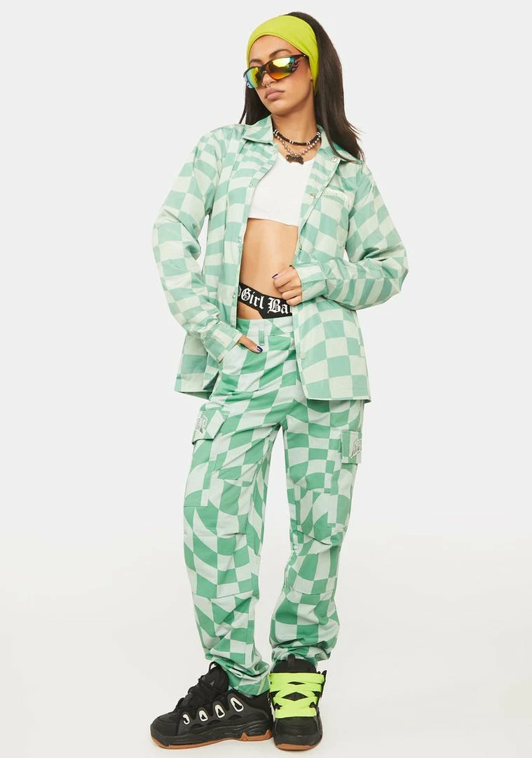 Brand new ⭐ RIPNDIP Checked Coaches Jacket ⭐ 4 RIPNDIP Checked Coaches Jacket