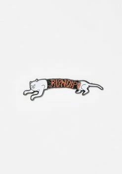 RIPNDIP Pins & Patches Zipper Face Pin