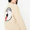 RIPNDIP Outerwear Pill Sherpa Varsity Jacket