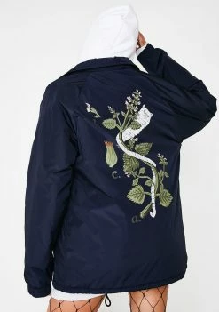 RIPNDIP Blue Botanical Nylon Jacket