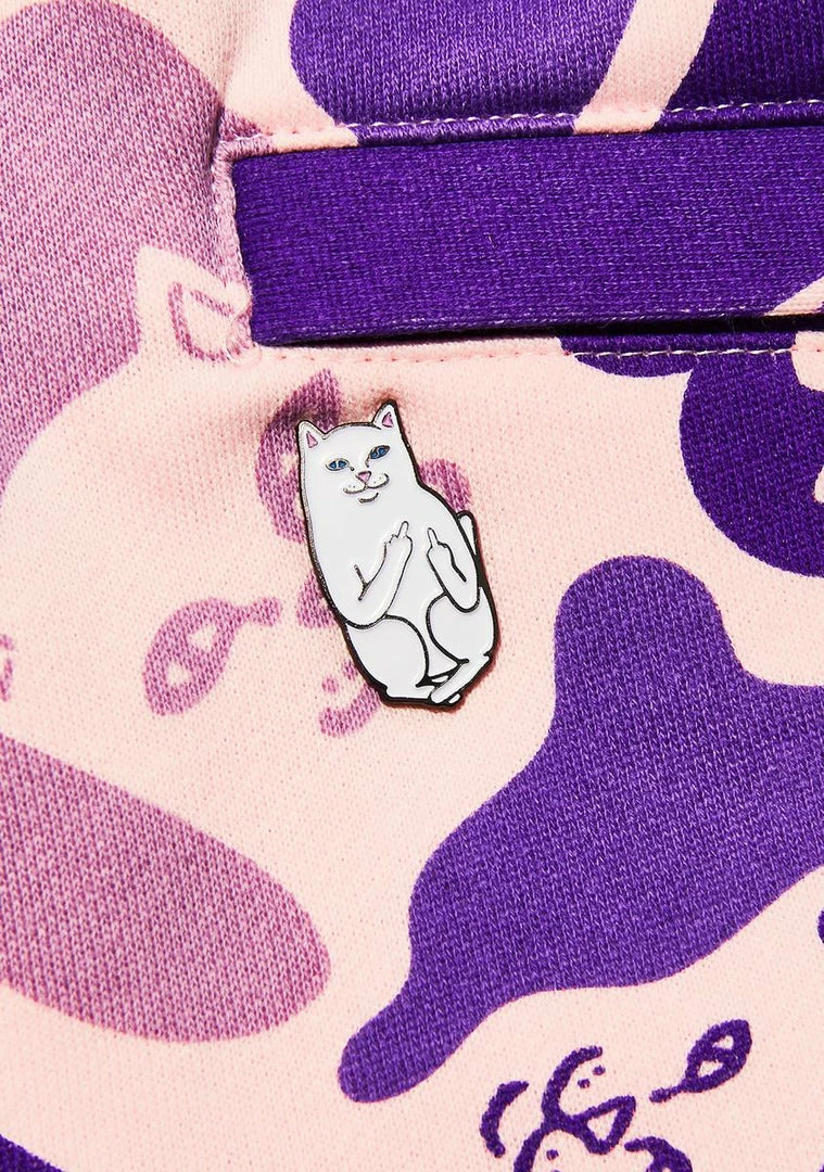 Promo 😉 RIPNDIP DGAF Lord Nermal Pin Pins & Patches 👏 3 RIPNDIP DGAF Lord Nermal Pin Pins & Patches