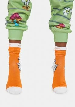 RIPNDIP Socks & Tights Orange Lord Nermal Crew Socks