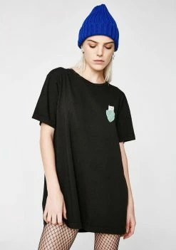 Cheapest ๐งจ RIPNDIP Tops Onyx Nermal Portrait Tee โ 8 RIPNDIP Tops Onyx Nermal Portrait Tee