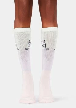 Discount ๐ RIPNDIP Peeking Nerm Crew ๐งฆ Socks ๐งฆ Socks & Tights ๐ฅฐ 6 RIPNDIP Peeking Nerm Crew Socks Socks & Tights