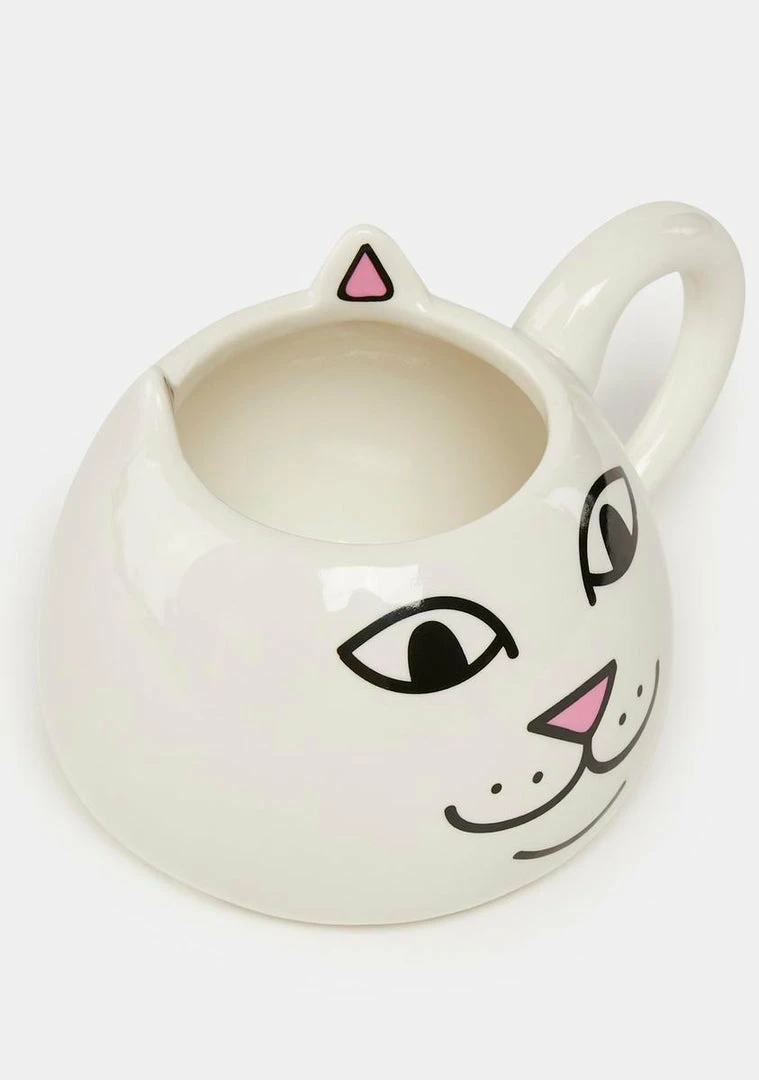 Best Pirce ✔️ RIPNDIP Nermal Face Mug Mugs ❤️ 4 RIPNDIP Nermal Face Mug Mugs
