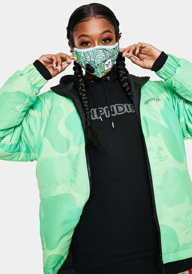 Budget 𧨠RIPNDIP Nermal Leaf Ventilator Face Mask Face Masks π 4 RIPNDIP Nermal Leaf Ventilator Face Mask Face Masks