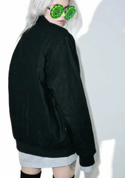 RIPNDIP Outerwear Get Outer Here Varsity Jacket