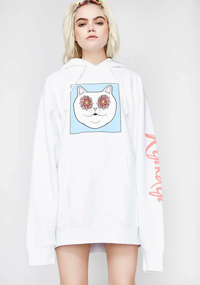 Deals β¨ RIPNDIP Flower Eyes Hoodie Tops π 3 RIPNDIP Flower Eyes Hoodie Tops