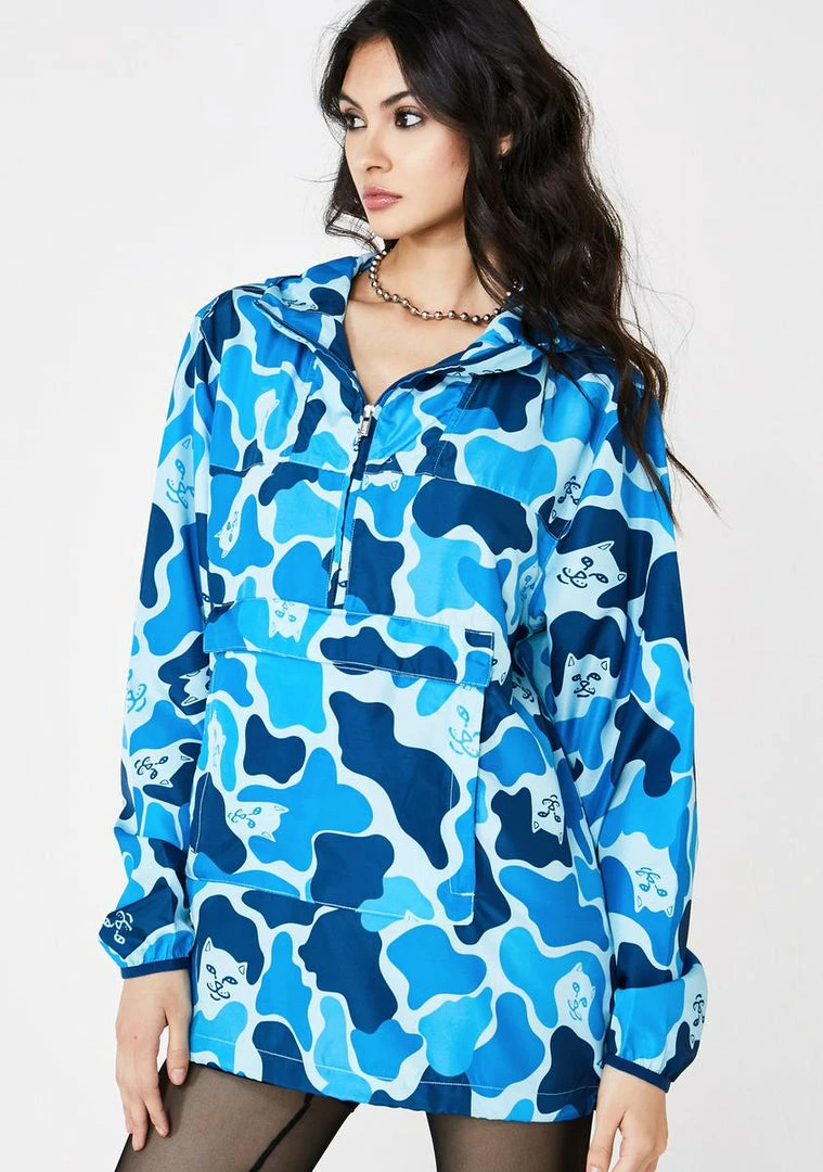 Outlet β€οΈ RIPNDIP Berrry Nerm Camo Packable Anorak Jacket π 4 RIPNDIP Berrry Nerm Camo Packable Anorak Jacket