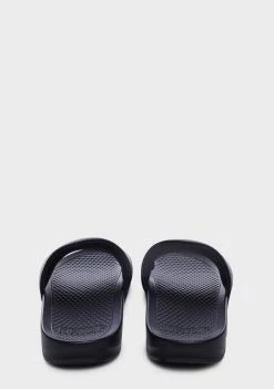 RIPNDIP Black Lord Nermal Face Slides