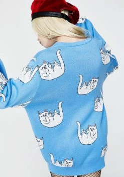 RIPNDIP Tops Falling For Nermal Knit Sweater