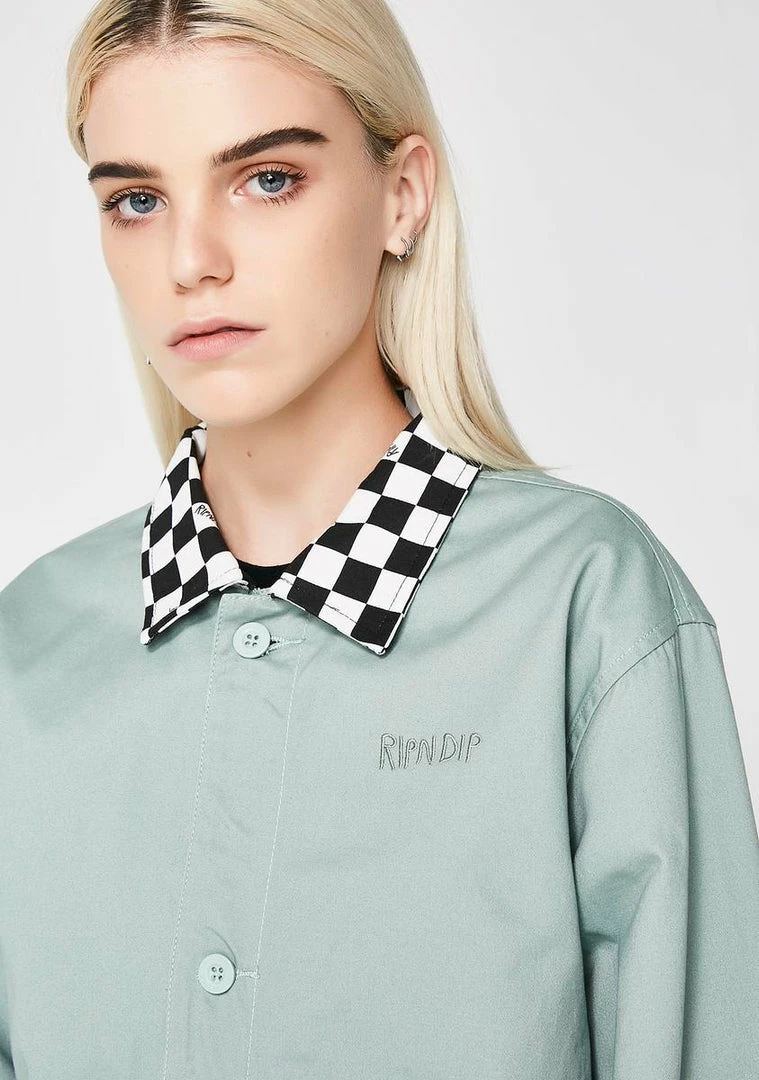 Coupon βοΈ RIPNDIP Outerwear Finish Line Twill Work Jacket π 4 RIPNDIP Outerwear Finish Line Twill Work Jacket