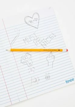 RIPNDIP Home Stuff Stay In Sk3wl Composition Notebook