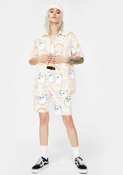 RIPNDIP Daisy Daze Button Up Shirt