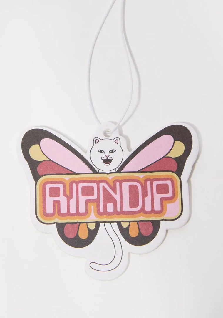 Budget โ RIPNDIP Home Stuff Butterfly Air Refresher ๐งจ 3 RIPNDIP Home Stuff Butterfly Air Refresher