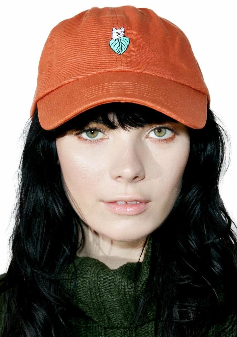 Top 10 ❤️ RIPNDIP Hats Orange Nermal Leaf Dad Hat ❤️ 3 RIPNDIP Hats Orange Nermal Leaf Dad Hat