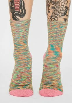 Hot Sale π RIPNDIP Pastel Pill Mid 𧦠Socks 𧨠6 RIPNDIP Pastel Pill Mid Socks