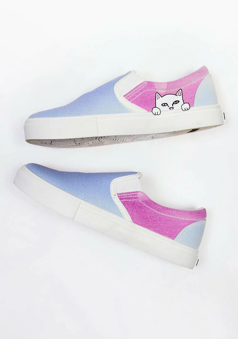Wholesale 🎁 RIPNDIP Lord Nermal UV Slip Ons 🎉 4 RIPNDIP Lord Nermal UV Slip Ons