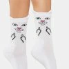 Hot Sale ๐คฉ RIPNDIP Nerm Face Mid ๐งฆ Socks ๐ 2 RIPNDIP Nerm Face Mid Socks