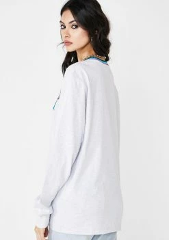 Deals ๐ฏ RIPNDIP Tops Color Block Embroidered Sweatshirt ๐ฅ 9 RIPNDIP Tops Color Block Embroidered Sweatshirt