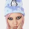 RIPNDIP Periwinkle Lord Nermal Tie Dye Beanie