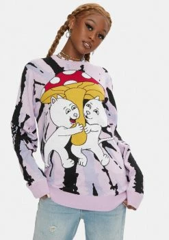 RIPNDIP Sharing Is Caring Graphic Crewneck
