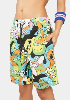 RIPNDIP Lounge Shorts Shroom Mania Swim Shorts