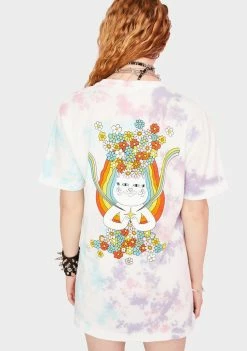 RIPNDIP Tops Cerberus Tie Dye Graphic Tee