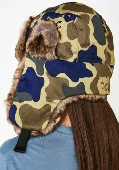 RIPNDIP Nerm Camo Aviator Hat Hats