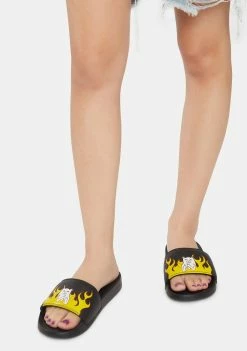 RIPNDIP Welcome To Heck Flame Slides