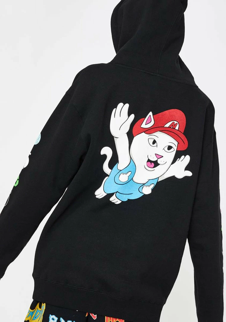Coupon 🤩 RIPNDIP Tops Nermio Hoodie 🤩 3 RIPNDIP Tops Nermio Hoodie