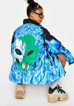 RIPNDIP Heaven And Heck Reversible Puffer Jacket