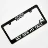 RIPNDIP Midnight Tailgate License Plate Frame