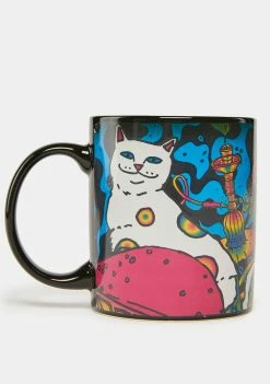 RIPNDIP Psychedelic Heat Changing Mug Kitchen & Bar