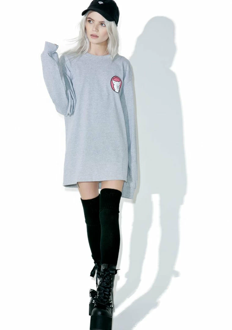 Buy ๐คฉ RIPNDIP Tops Stop Being A Pussy Long Sleeve Tee ๐ 7 RIPNDIP Tops Stop Being A Pussy Long Sleeve Tee