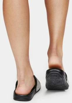 RIPNDIP Sandals Rhinestone Lord Nermal Slides