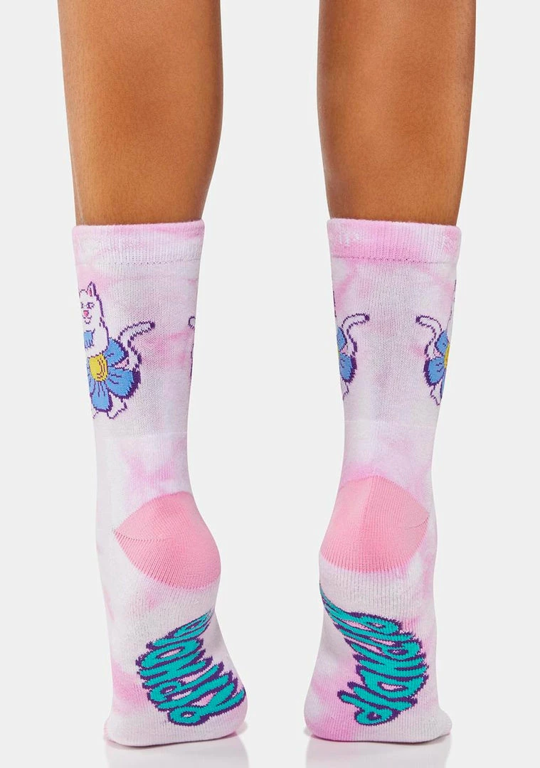 Budget 🤩 RIPNDIP 🧦 Socks & Tights Nature Is Healing Mid 🧦 Socks 😀 5 RIPNDIP Socks & Tights Nature Is Healing Mid Socks