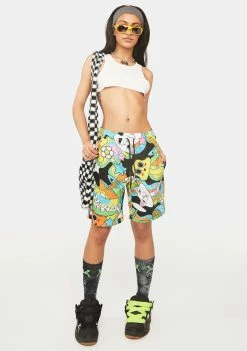RIPNDIP Lounge Shorts Shroom Mania Swim Shorts